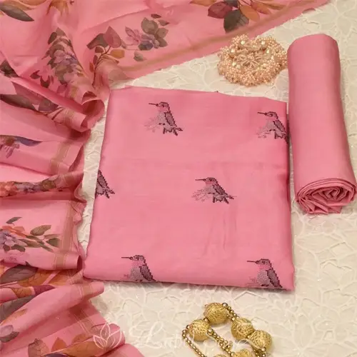 Unstitched salwar suits